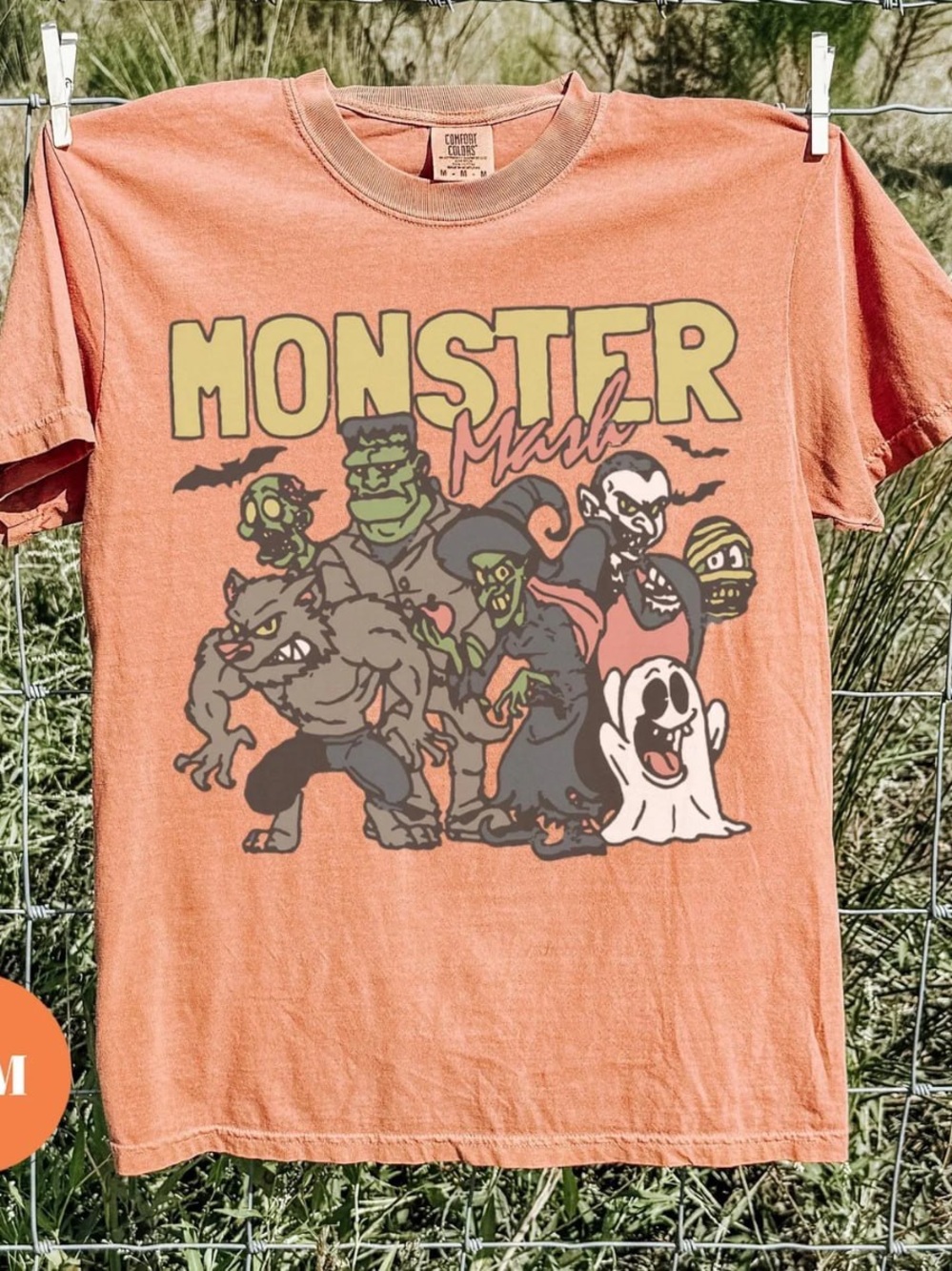 Comfort Colors Yam 'Monster Made' Graphic Tee